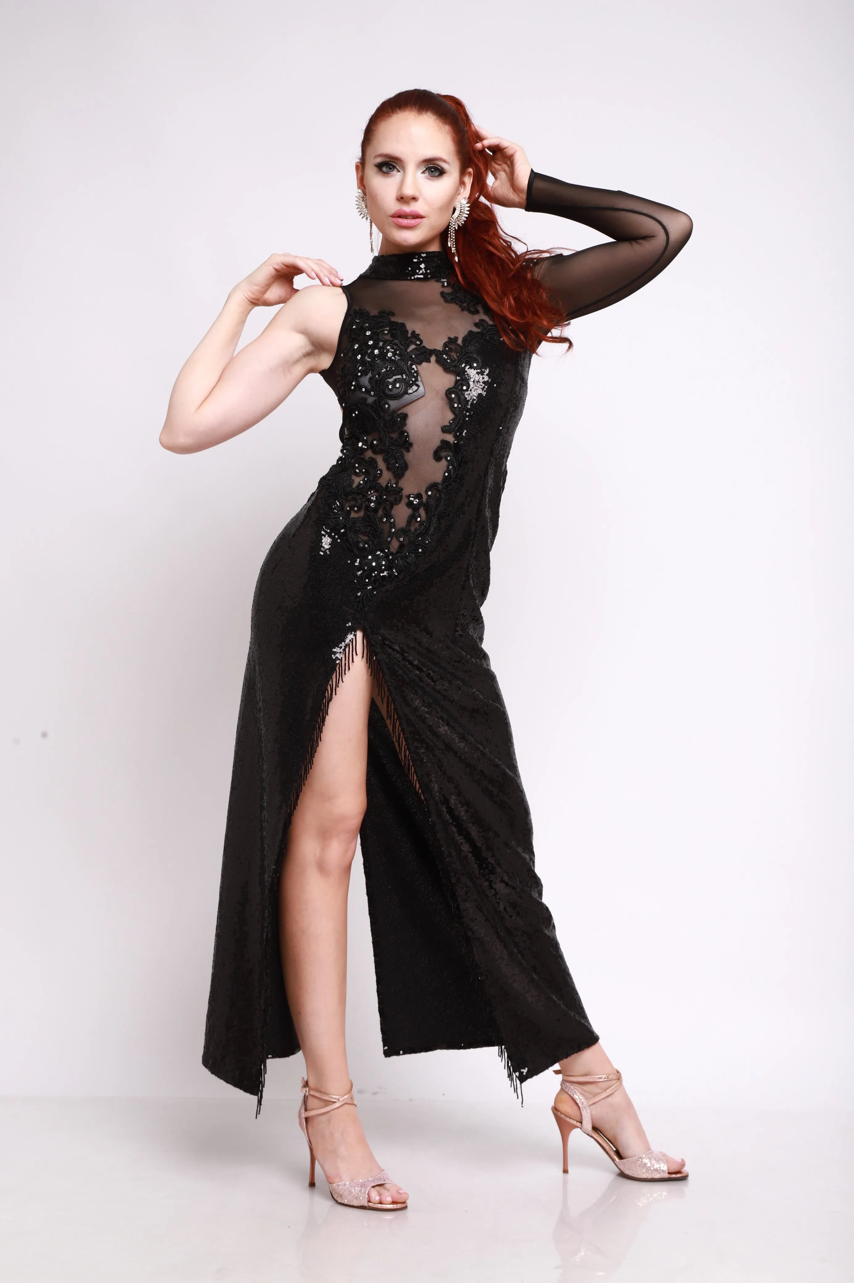 Vestido Tango Escenario SH1003