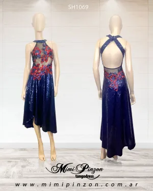 Vestido Tango Escenario SH1069