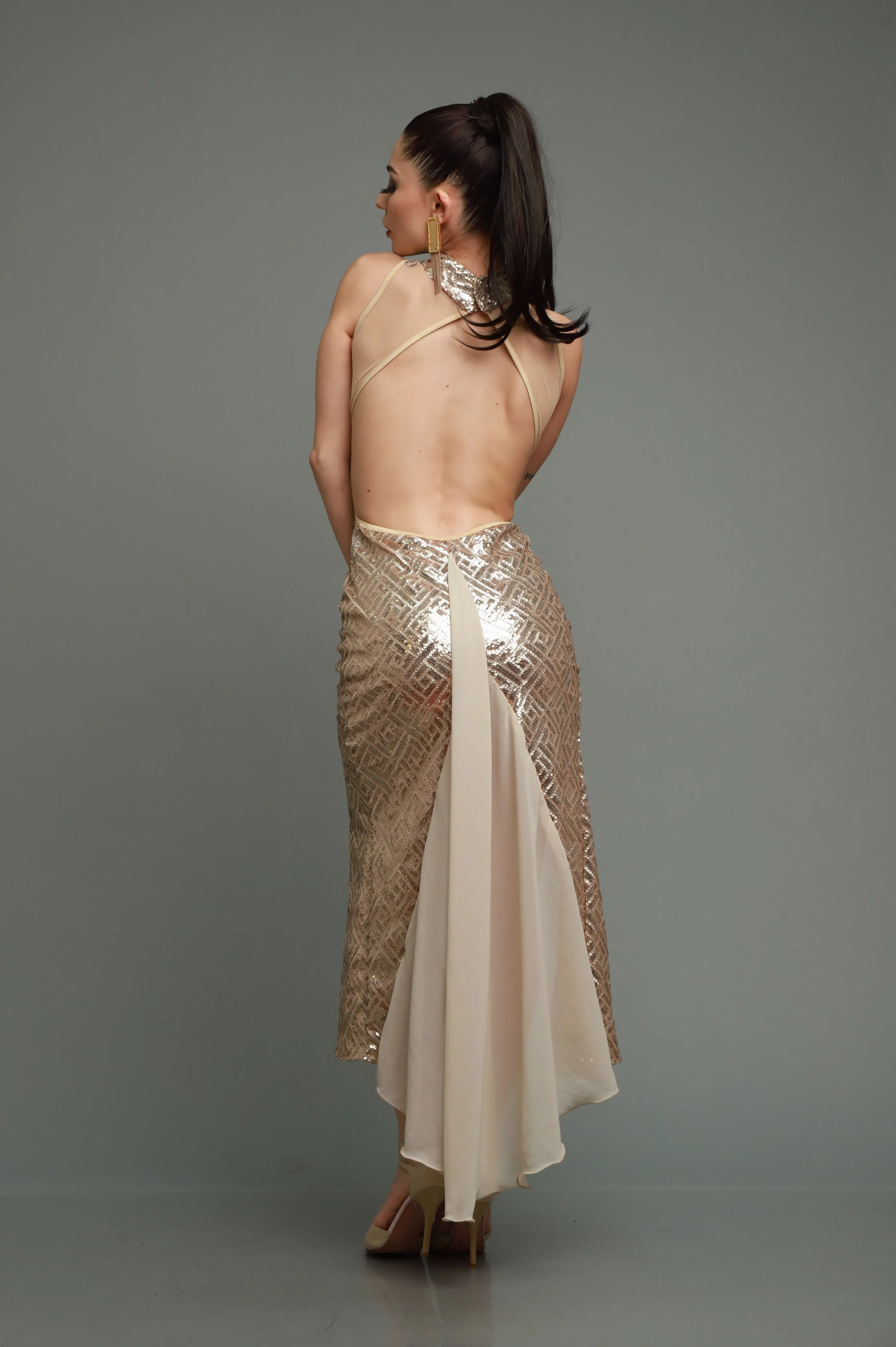 Vestido Tango Escenario SH1222
