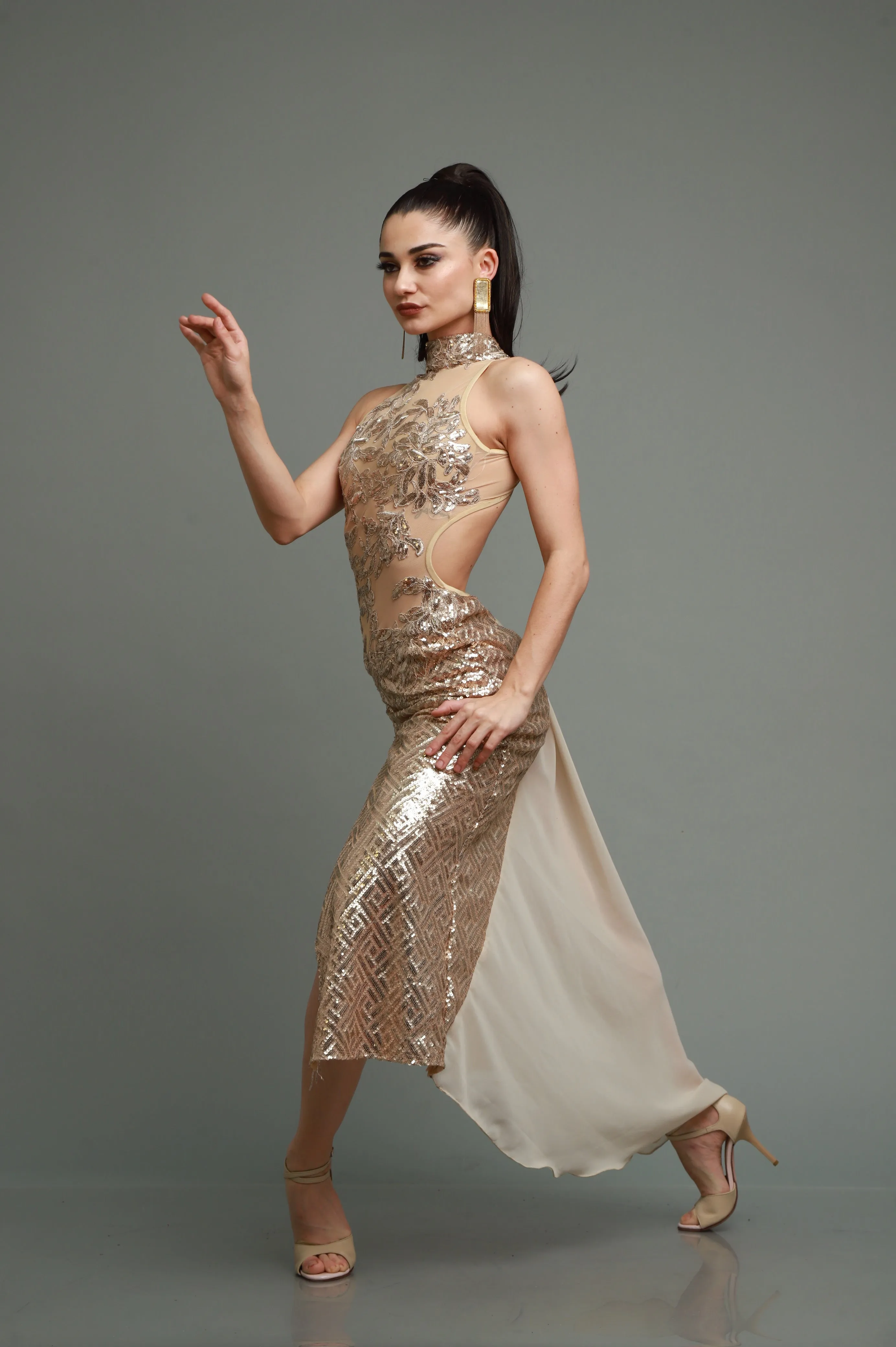 Vestido Tango Escenario SH1222