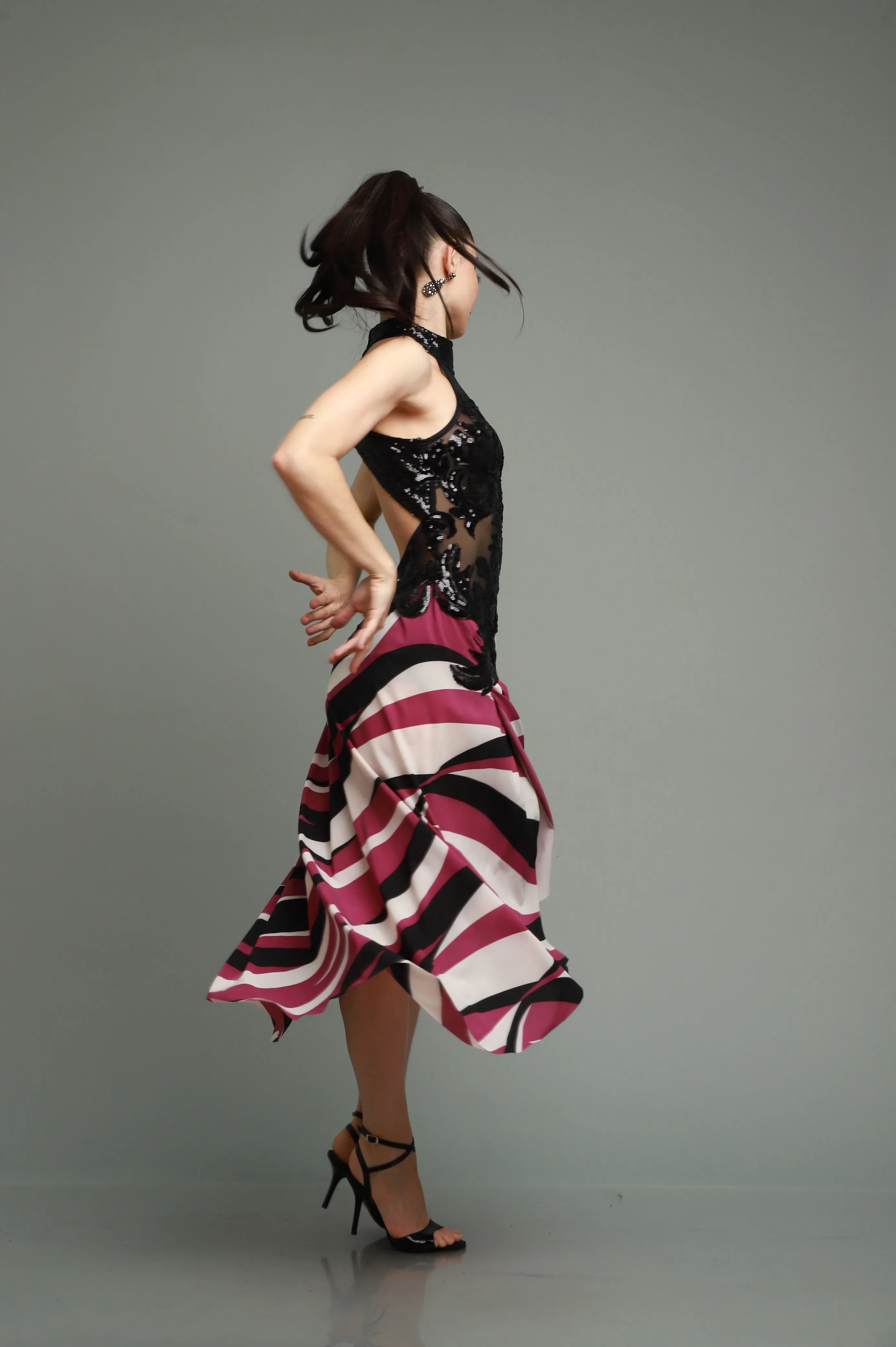 Vestido Tango Escenario SH1236