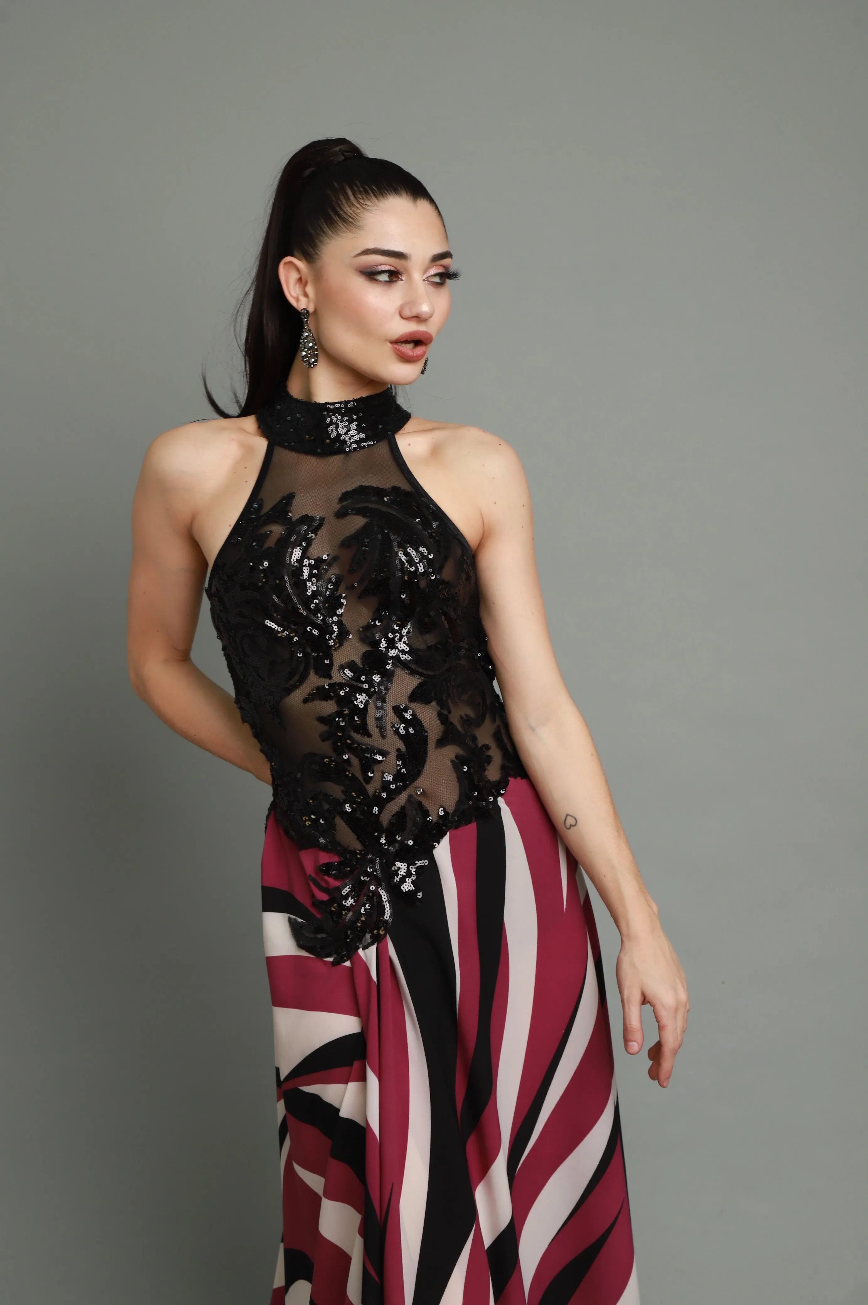 Vestido Tango Escenario SH1236