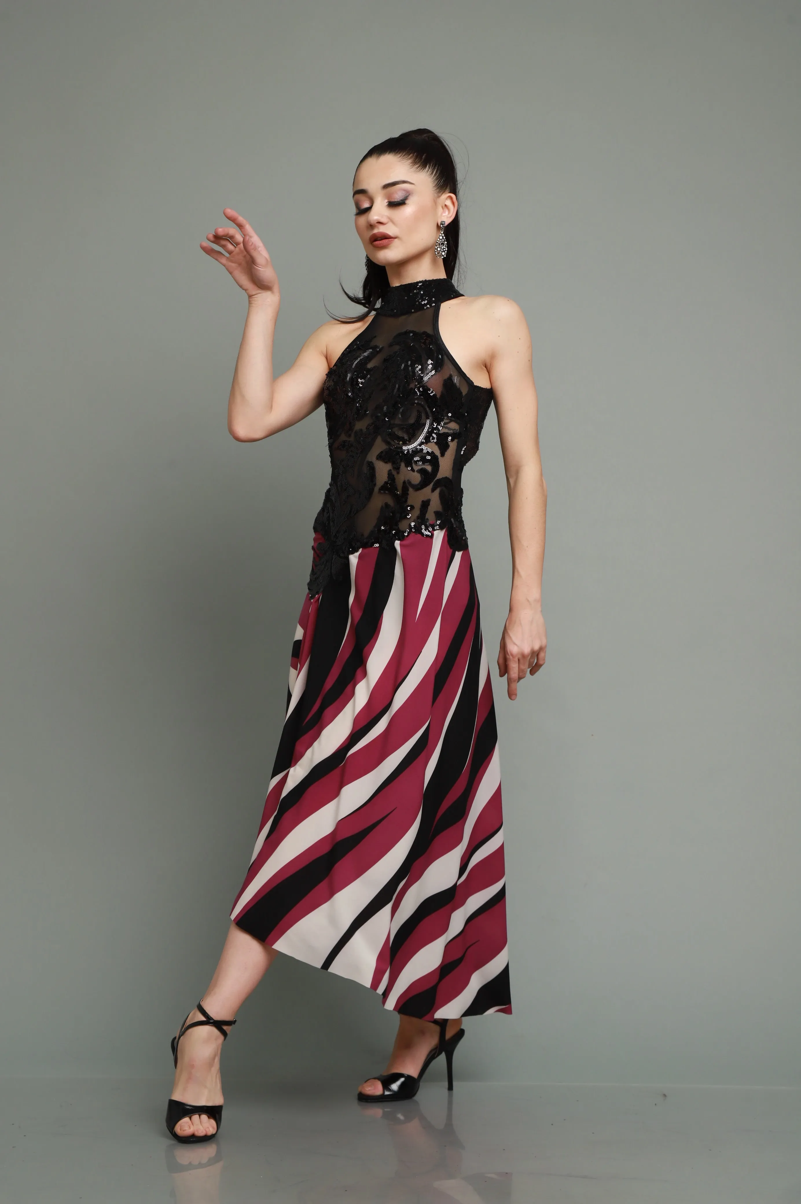 Vestido Tango Escenario SH1236