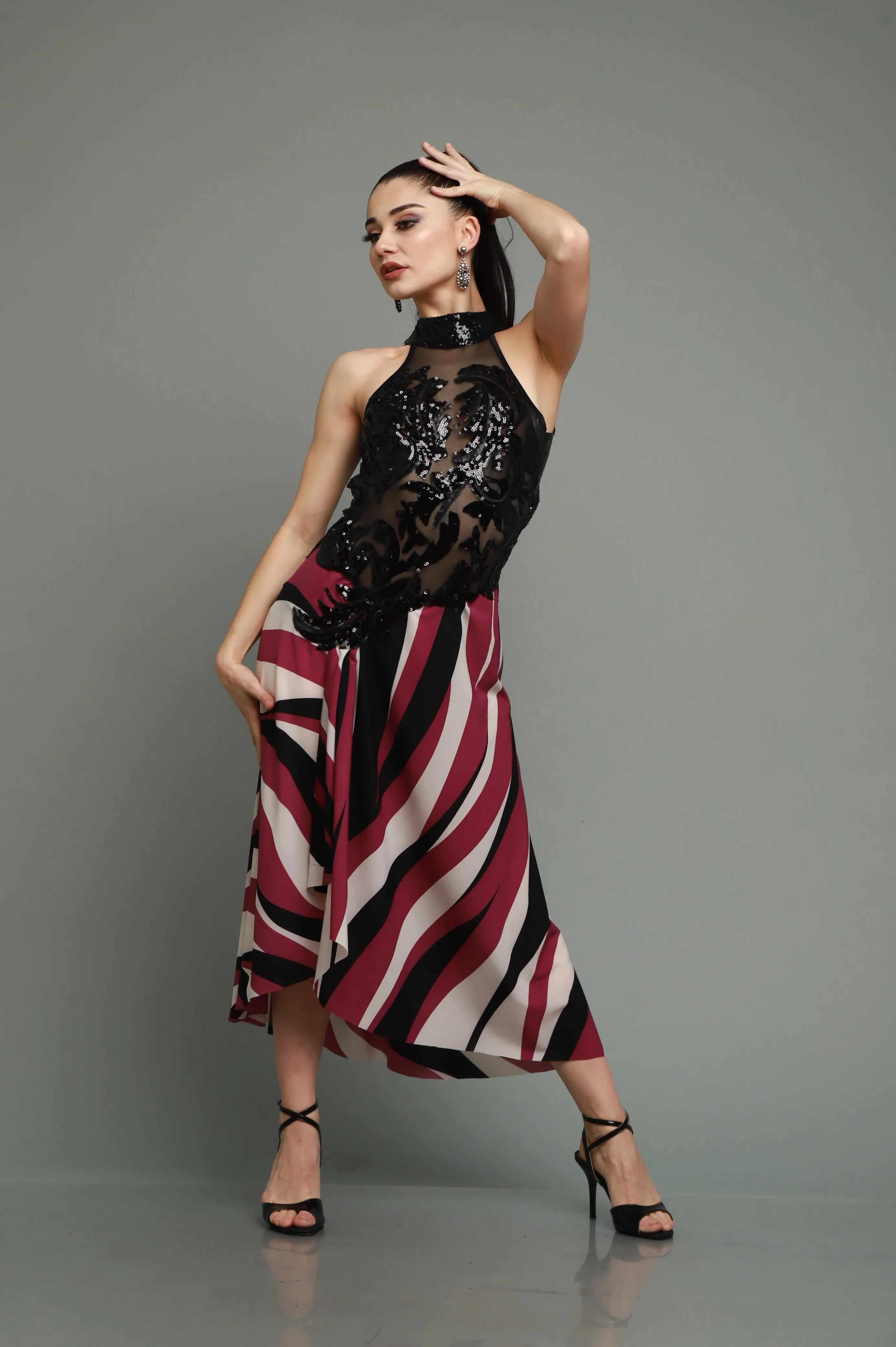 Vestido Tango Escenario SH1236