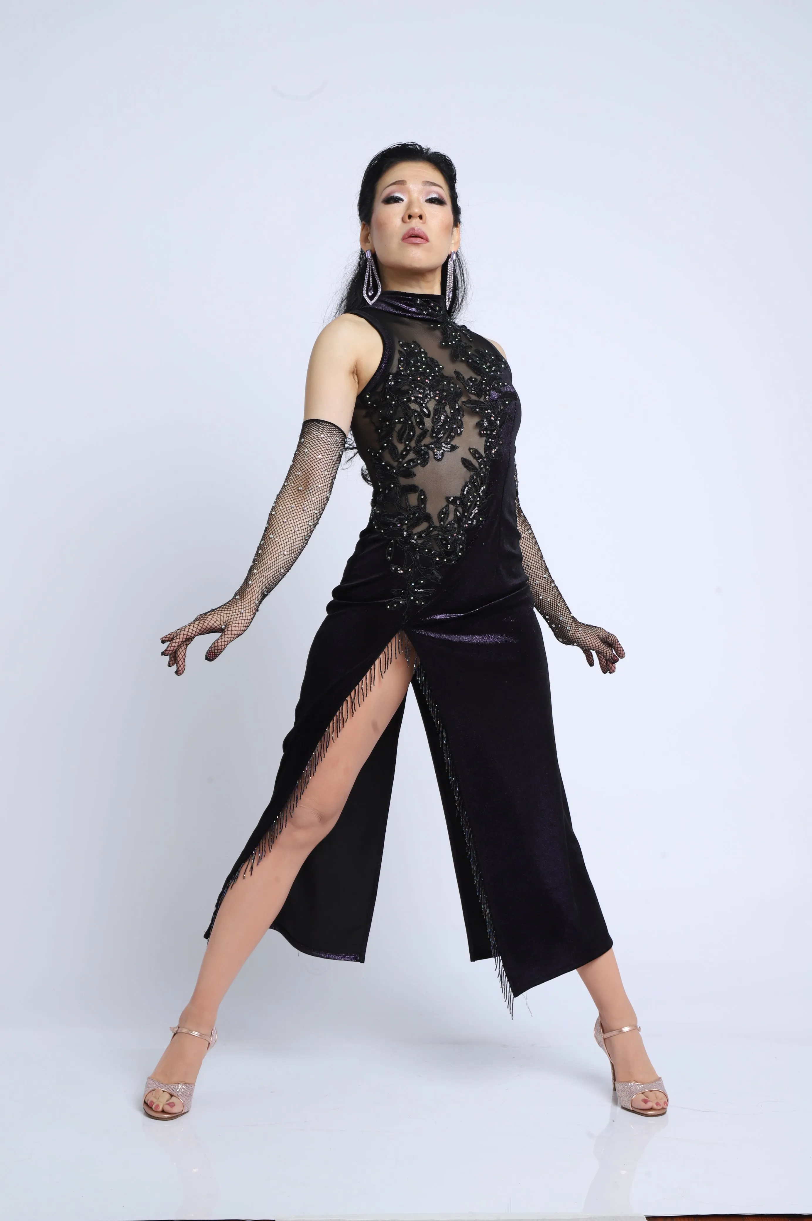 Vestido Tango Escenario SH1332