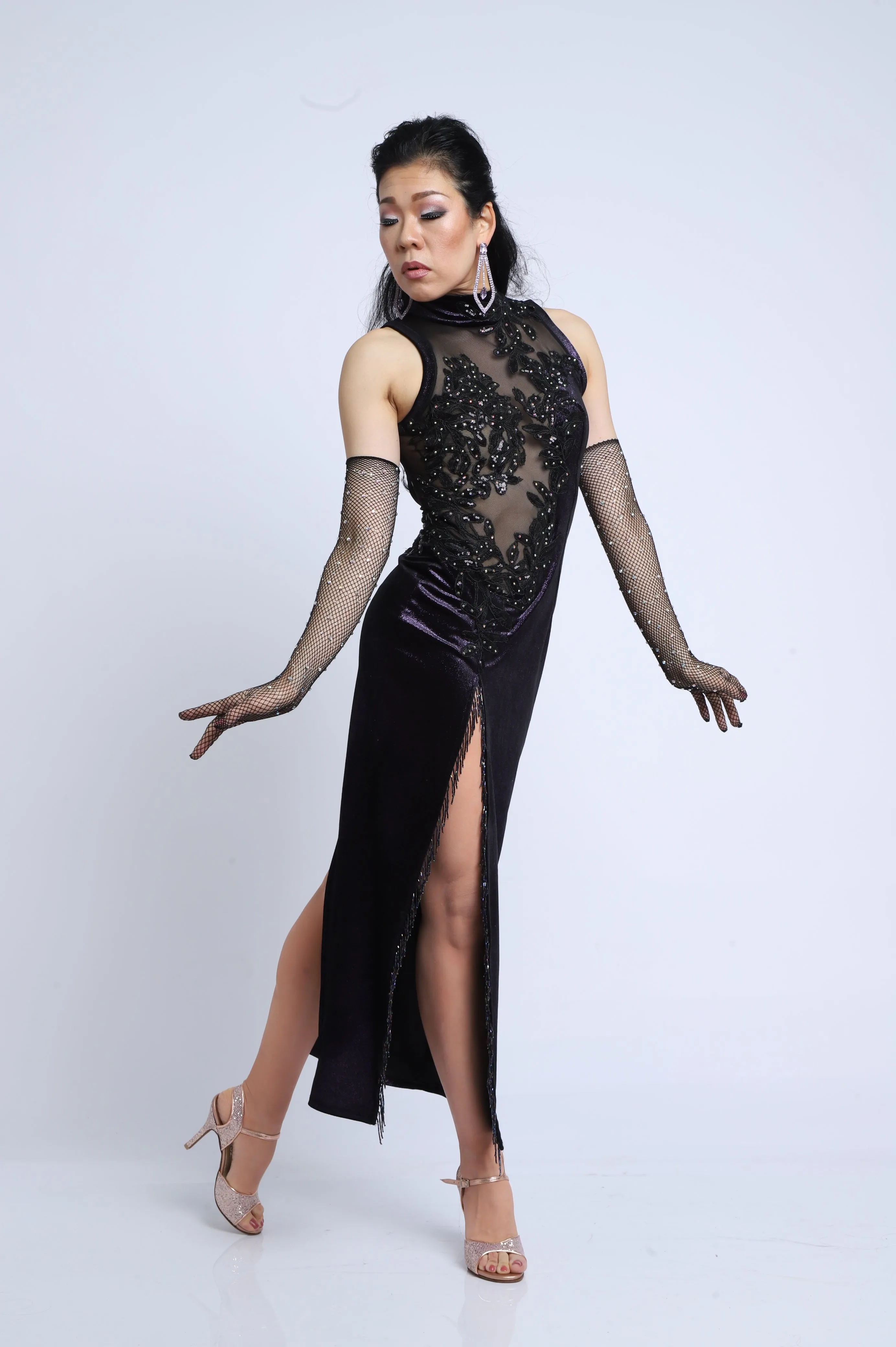 Vestido Tango Escenario SH1332