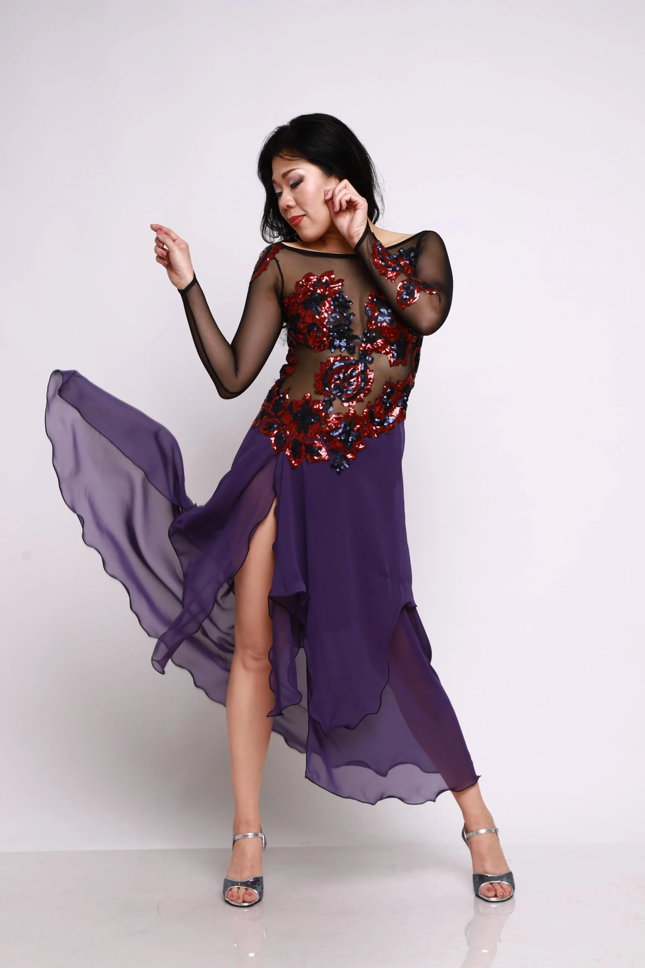 Vestido Tango Escenario SH1336