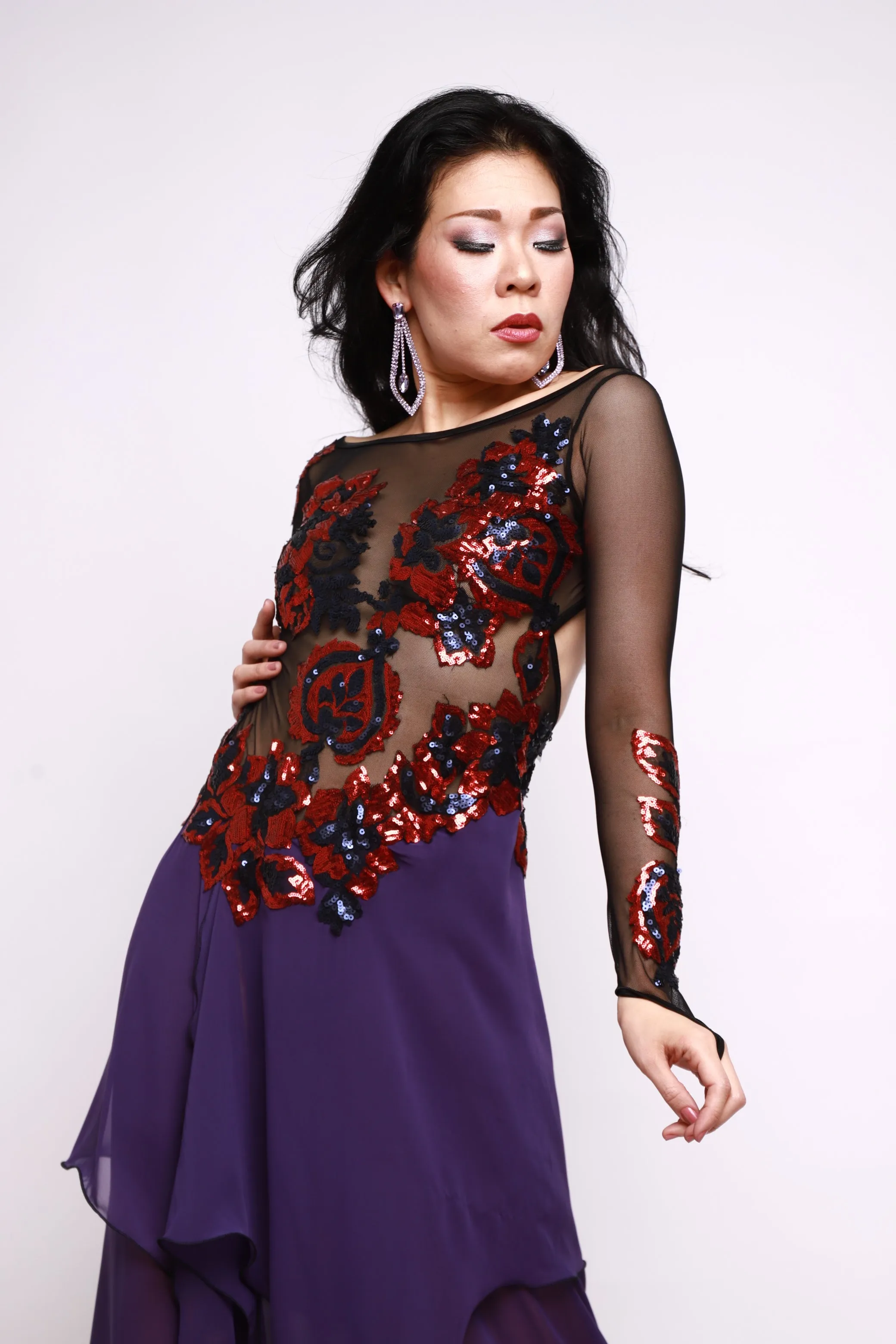 Vestido Tango Escenario SH1336