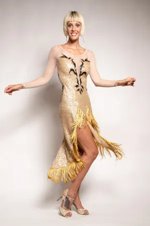 Vestido Tango Escenario SH1338