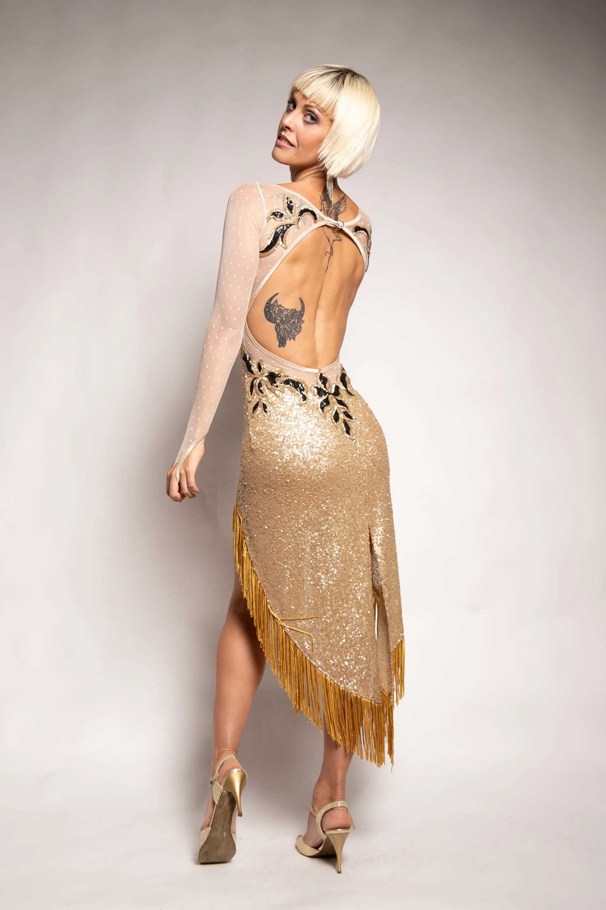 Vestido Tango Escenario SH1338