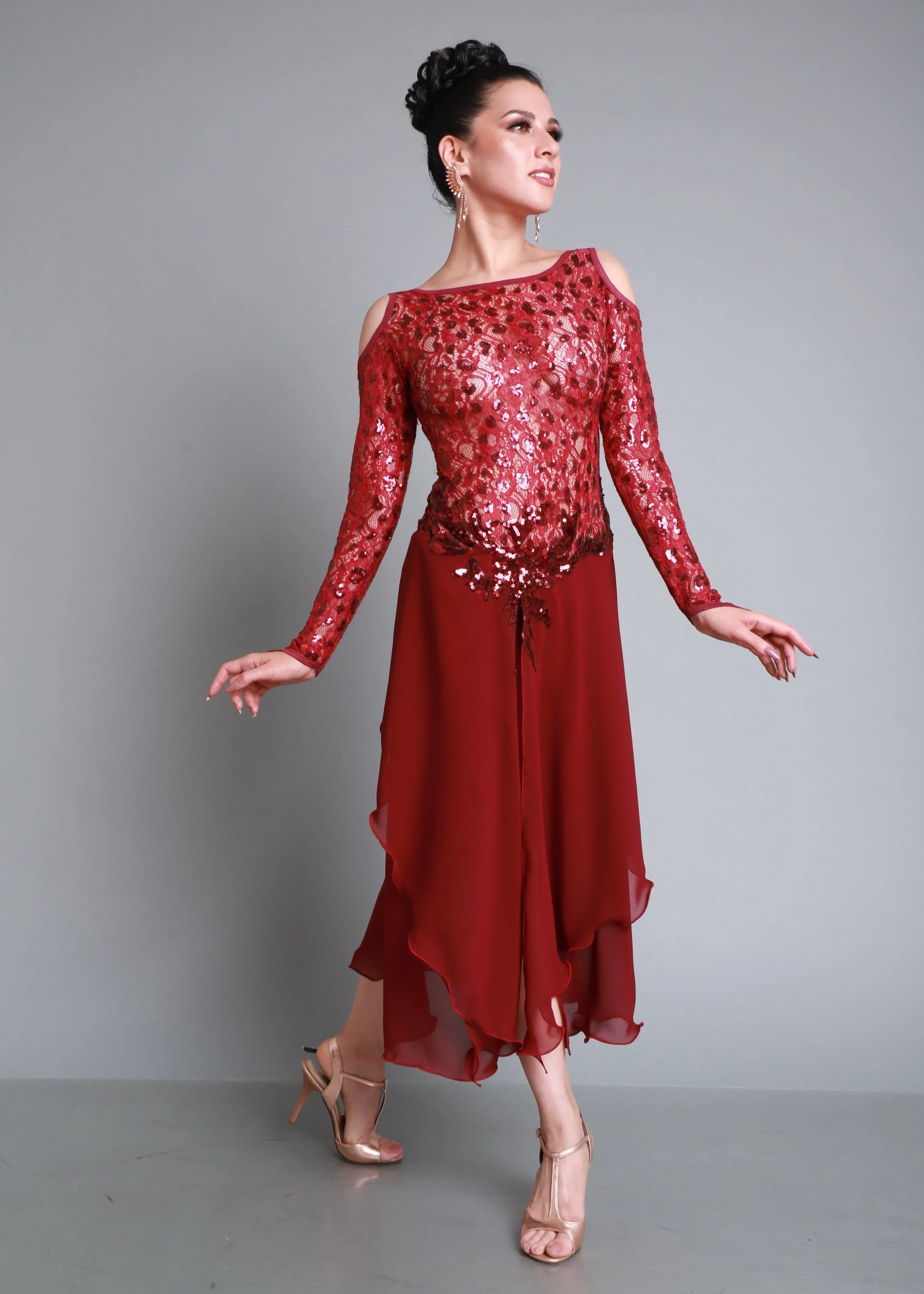 Vestido Tango Escenario SH1351