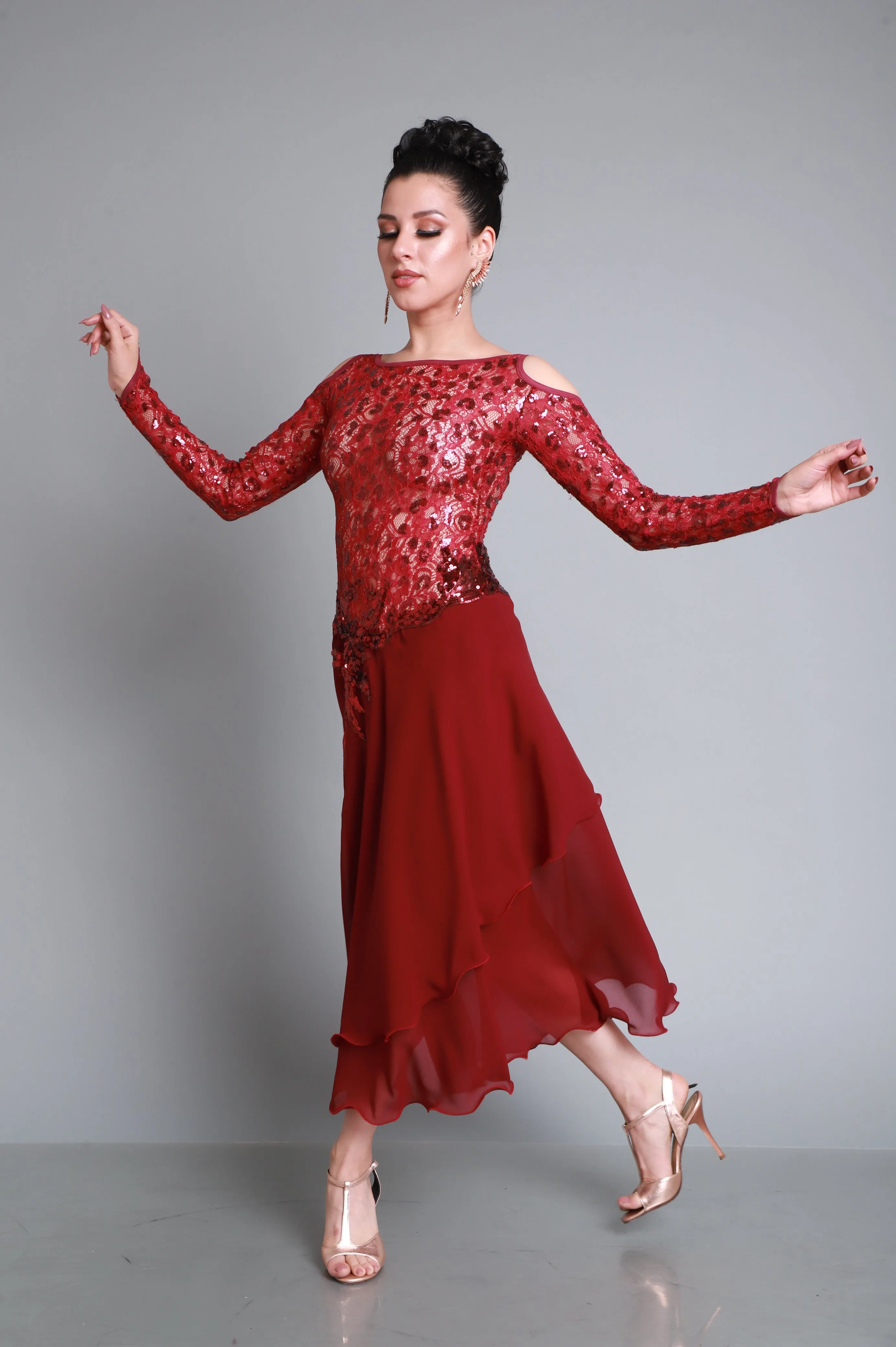Vestido Tango Escenario SH1351