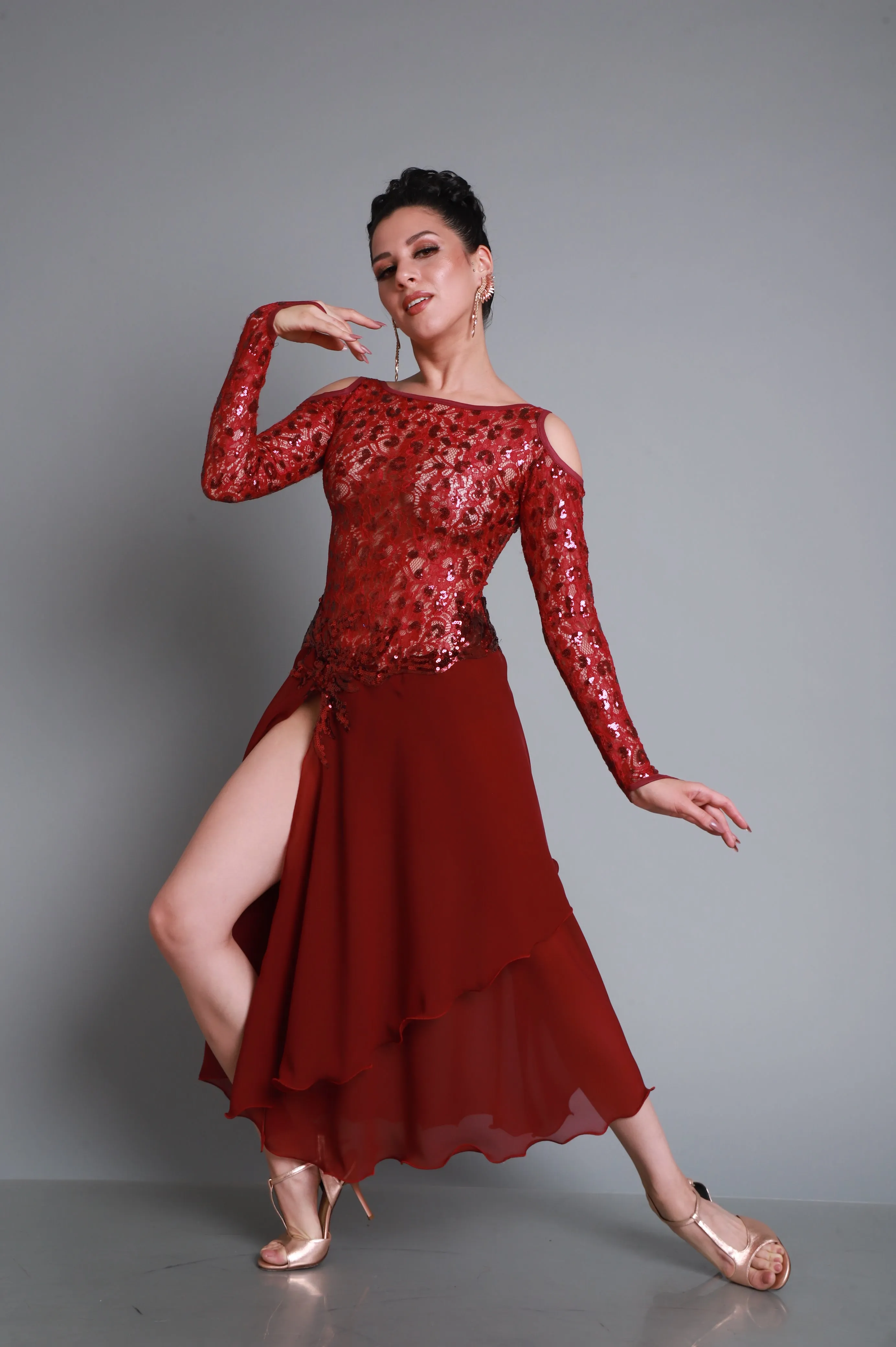 Vestido Tango Escenario SH1351