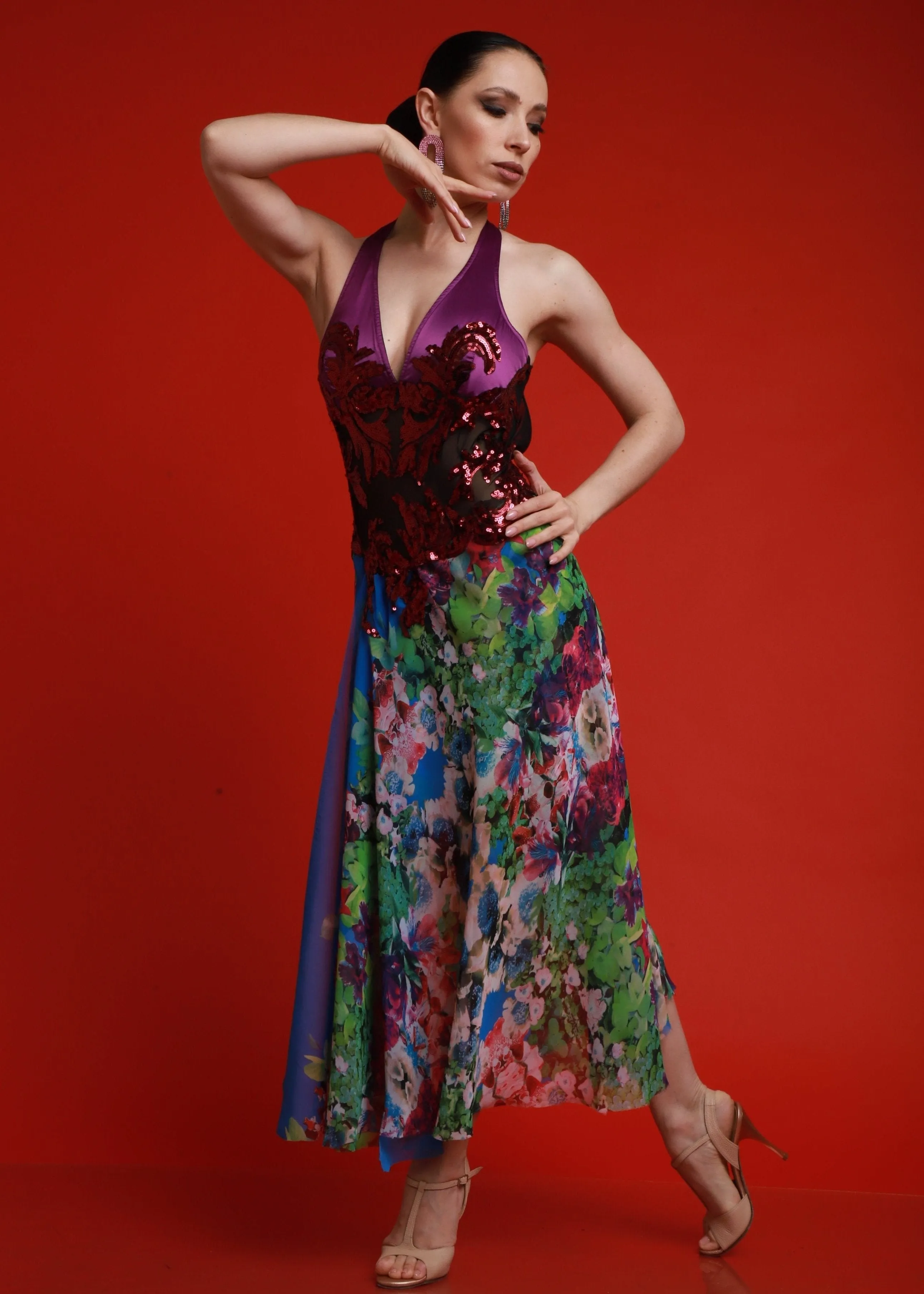 Vestido Tango Escenario SH1361 Bis