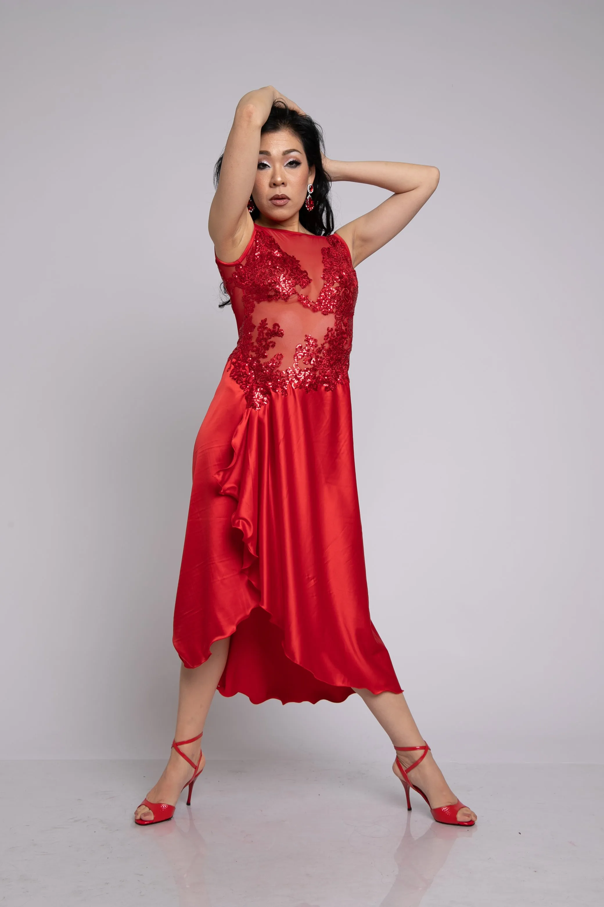 Vestido Tango Escenario SH1364R