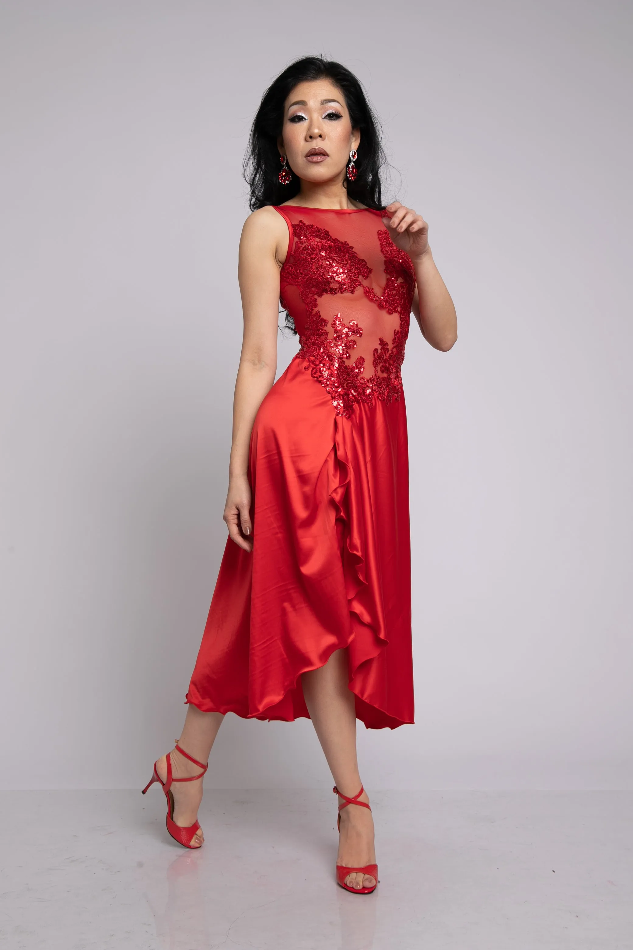 Vestido Tango Escenario SH1364R
