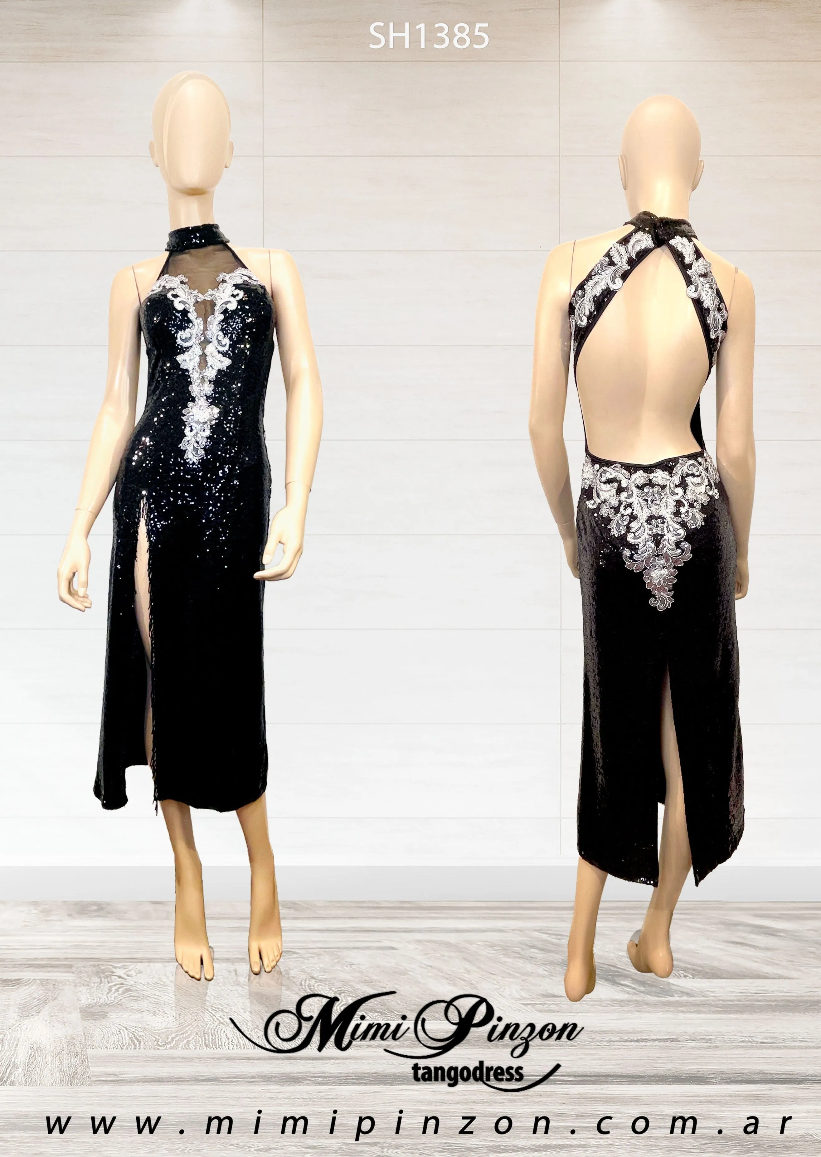 Vestido Tango Escenario SH1385