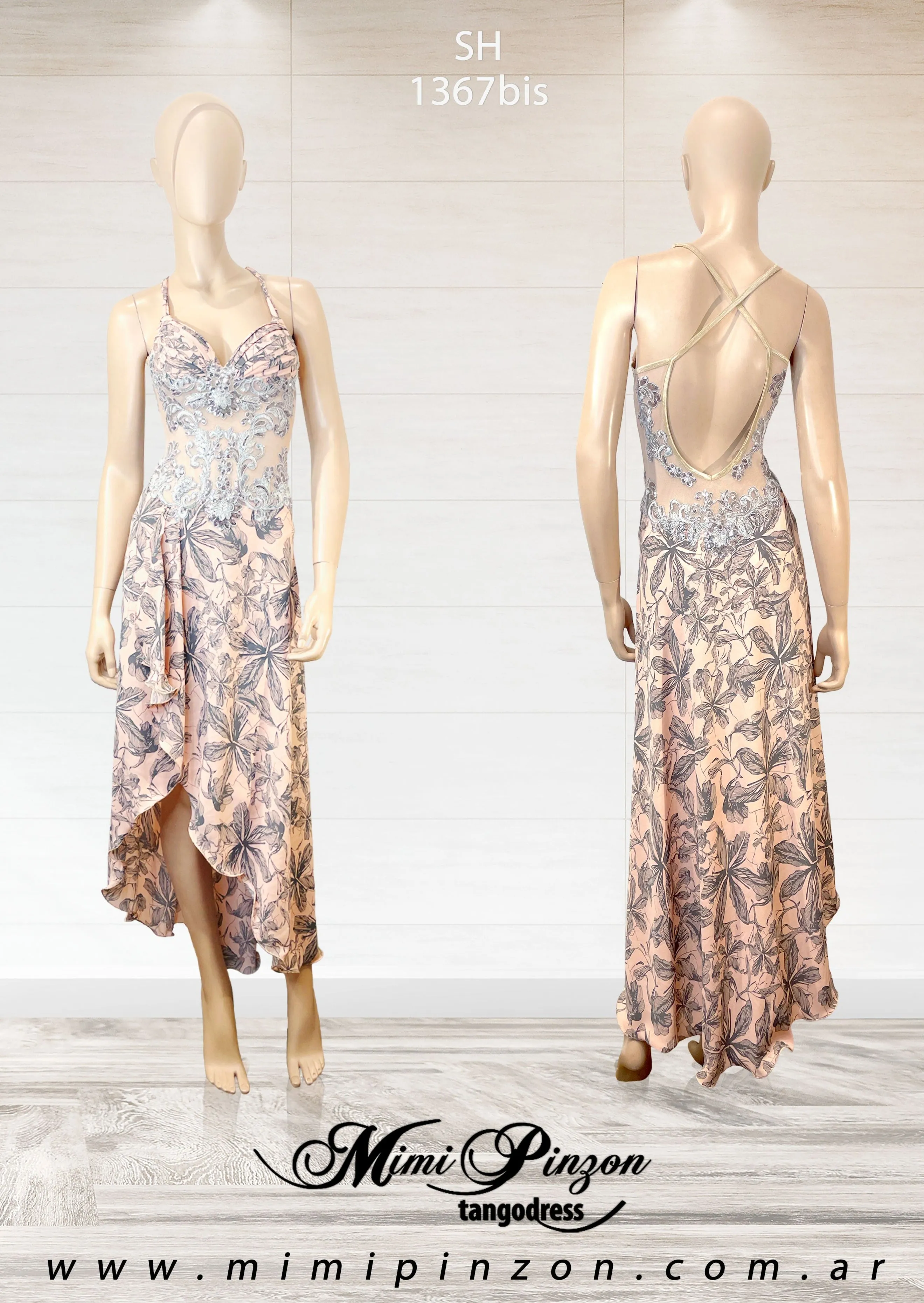 Vestido Tango Escenario SH1393