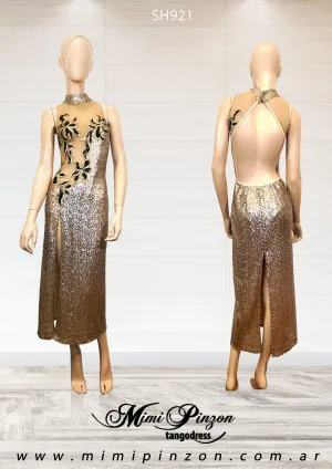 Vestido Tango Escenario SH1411