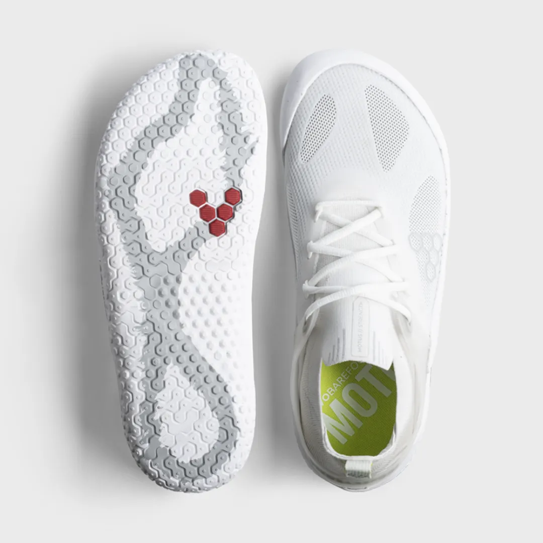Vivobarefoot - Motus Strength Womens - Bright White/Grey
