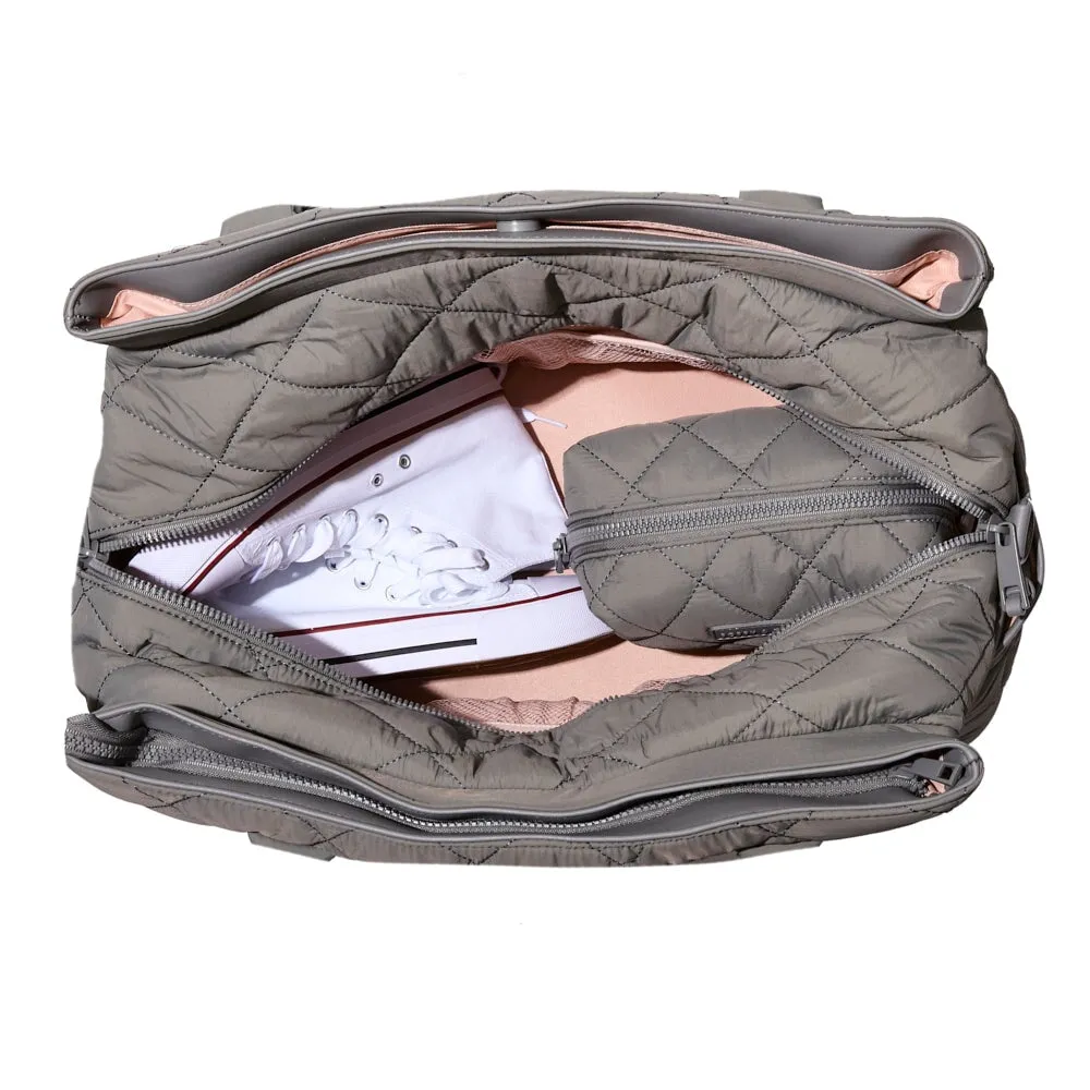 VOYAGER quilted grey
