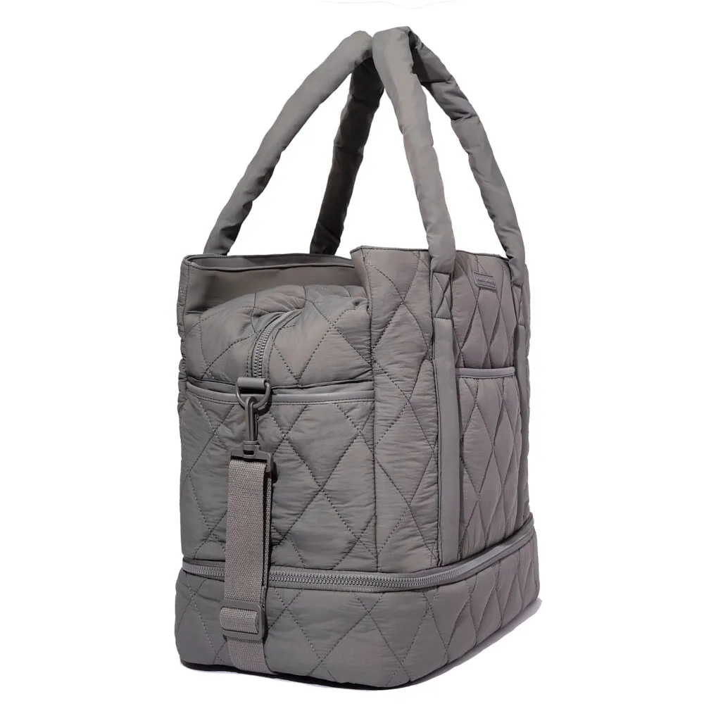 VOYAGER quilted grey