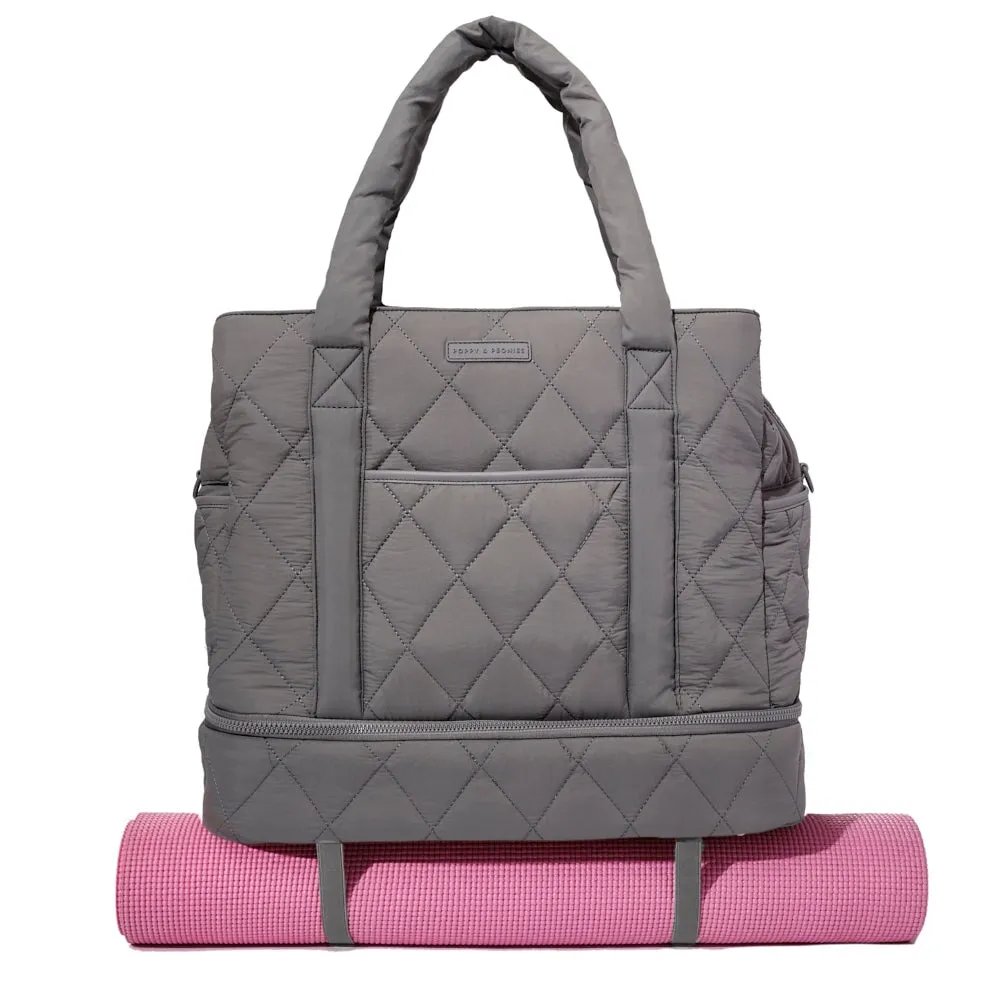 VOYAGER quilted grey