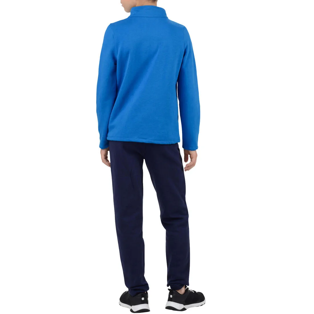 Warm'y Boys' Gym Warm Zip-Up Tracksuit - Blue Print