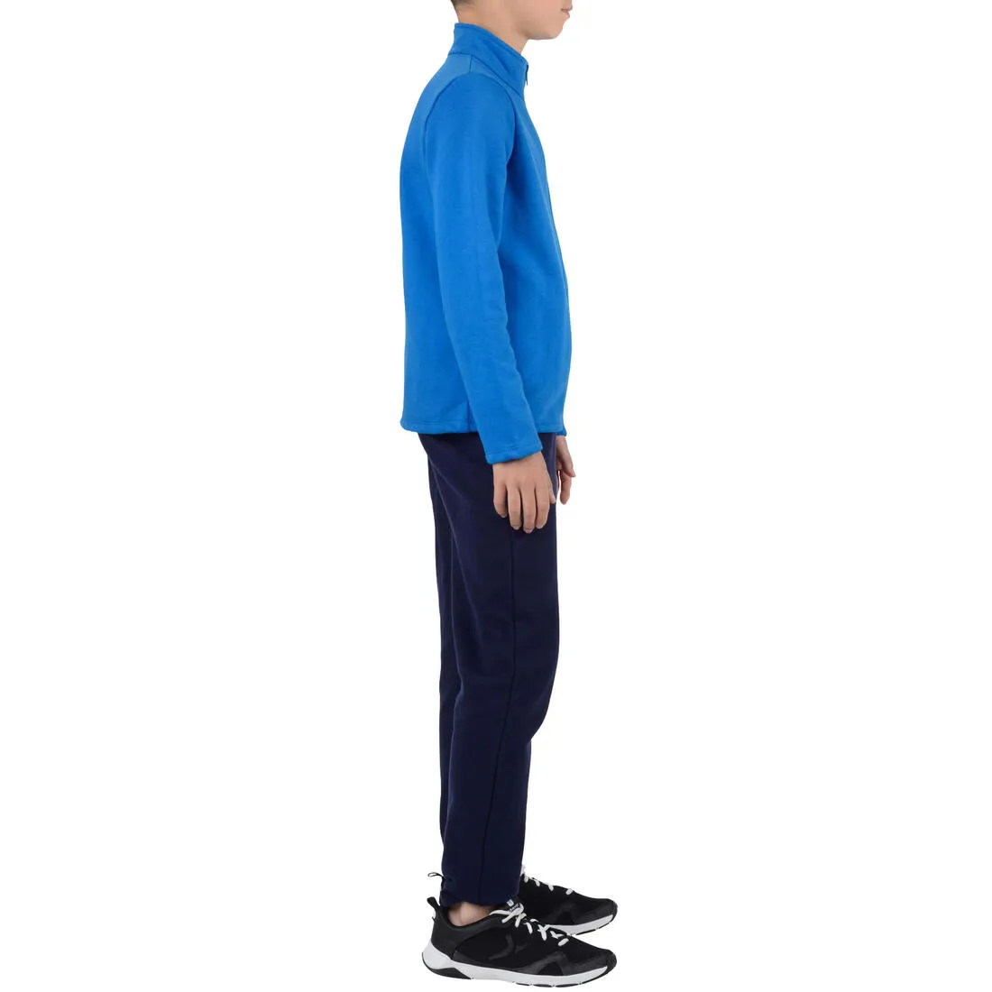 Warm'y Boys' Gym Warm Zip-Up Tracksuit - Blue Print