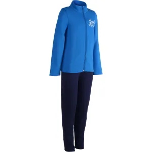 Warm'y Boys' Gym Warm Zip-Up Tracksuit - Blue Print