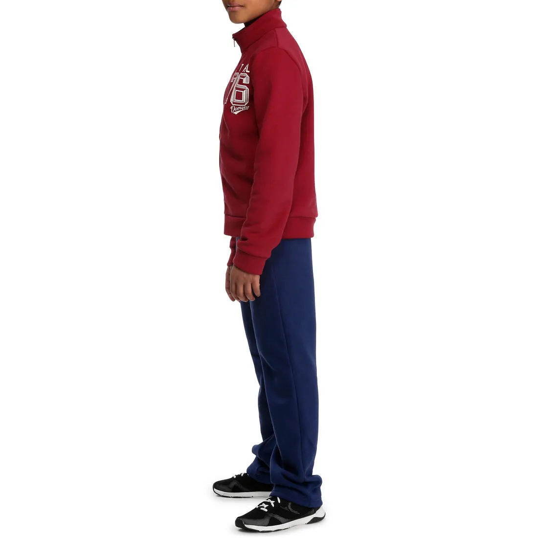 Warm'y Boys' Zip-Up Gym Tracksuit -  Print