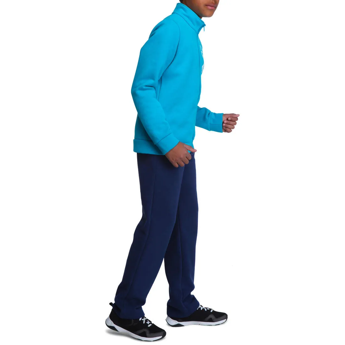 Warm'y Boys' Zip-Up Gym Tracksuit -  Print