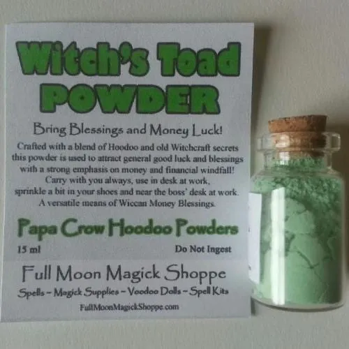 Witch's Toad Powder