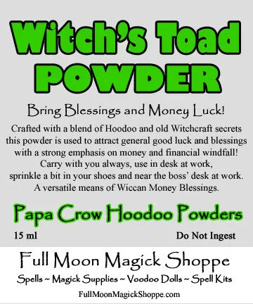 Witch's Toad Powder
