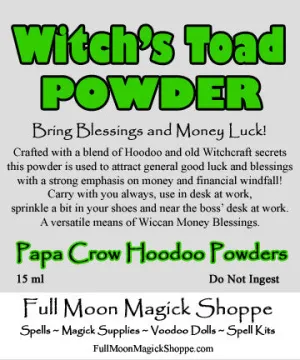 Witch's Toad Powder
