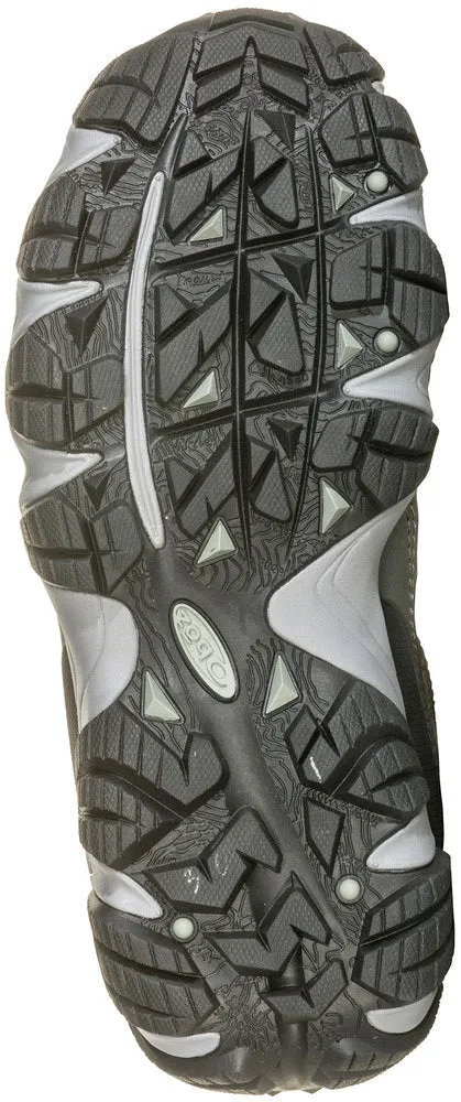 WOMEN'S OBOZ SAWTOOTH II LOW WATERPROOF | FROST GRAY / SAGE