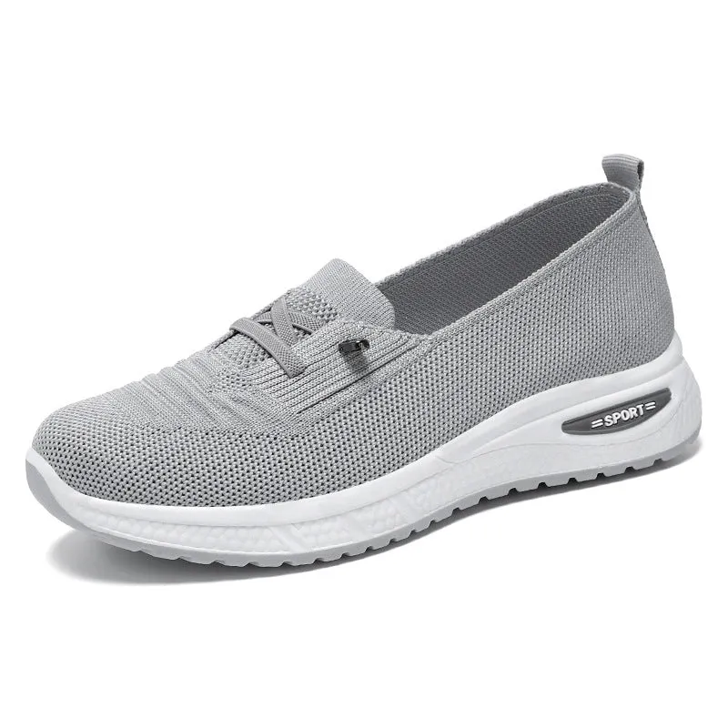 Women's Orthopedic Walking Laces Knit Shoes