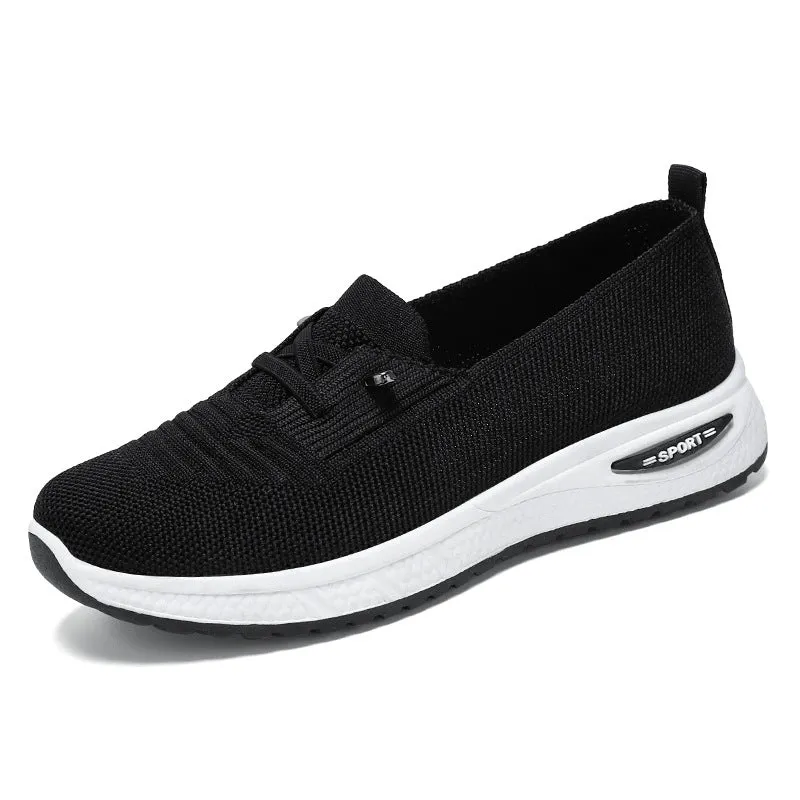 Women's Orthopedic Walking Laces Knit Shoes